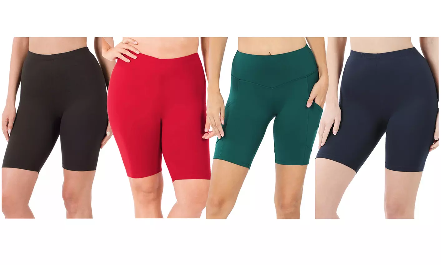 Women's High Waist Buttery Soft Active Biker Short - Primary Image