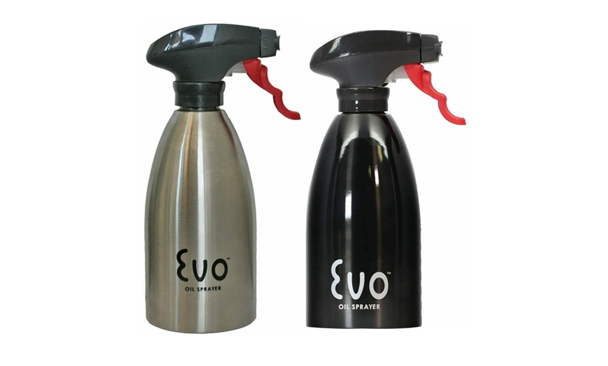 Evo Stainless Steel Oil Sprayer 16oz With Non Aerosol Oil Sprayer   C870x524 