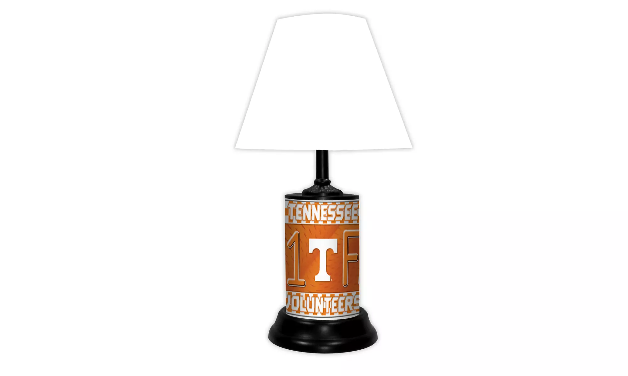 NCAA 18-inch Desk/Table Lamp with Shade, #1 Fan with Team Logo
