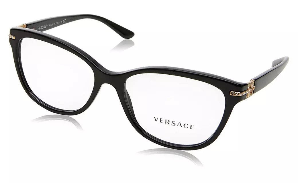 Versace Eyeglasses VE3205B 5123 54 Violet Frame / Clear Lenses - Primary Image