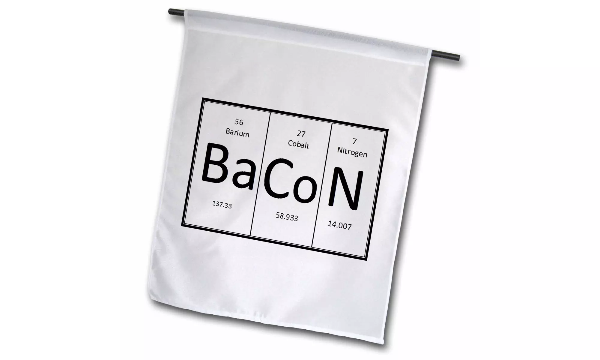  Garden Flag BaCoN. - 12 by 18-inches  - Primary Image