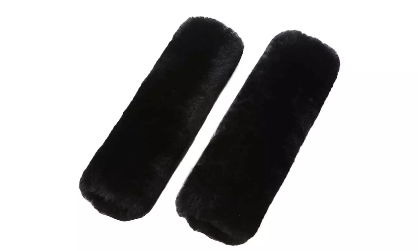 Car Seat Straps Shoulder Pads Super Soft Plush Seat Belt Covers