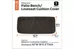 Classic Accessories Slip Cover & Foam - 42" x 18" x 3" - Second Medium