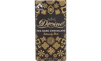 Dark Chocolate 70% Cocoa Bars ( 10 - 3.5 oz bars )