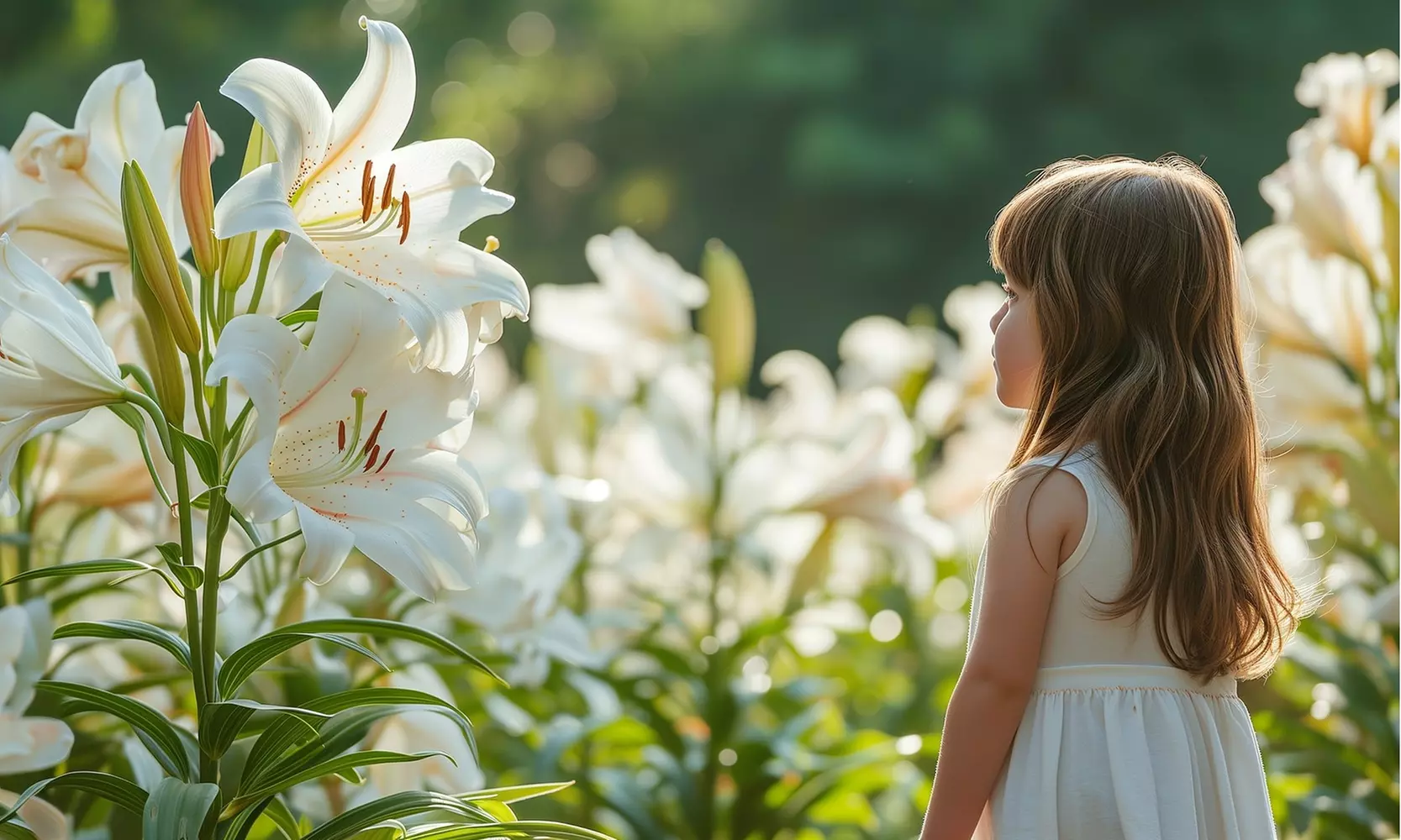 "Pretty Lady" Giant Tree Lily Flower Bulbs (3-, 6-, 12-Pack With Planting Tool)