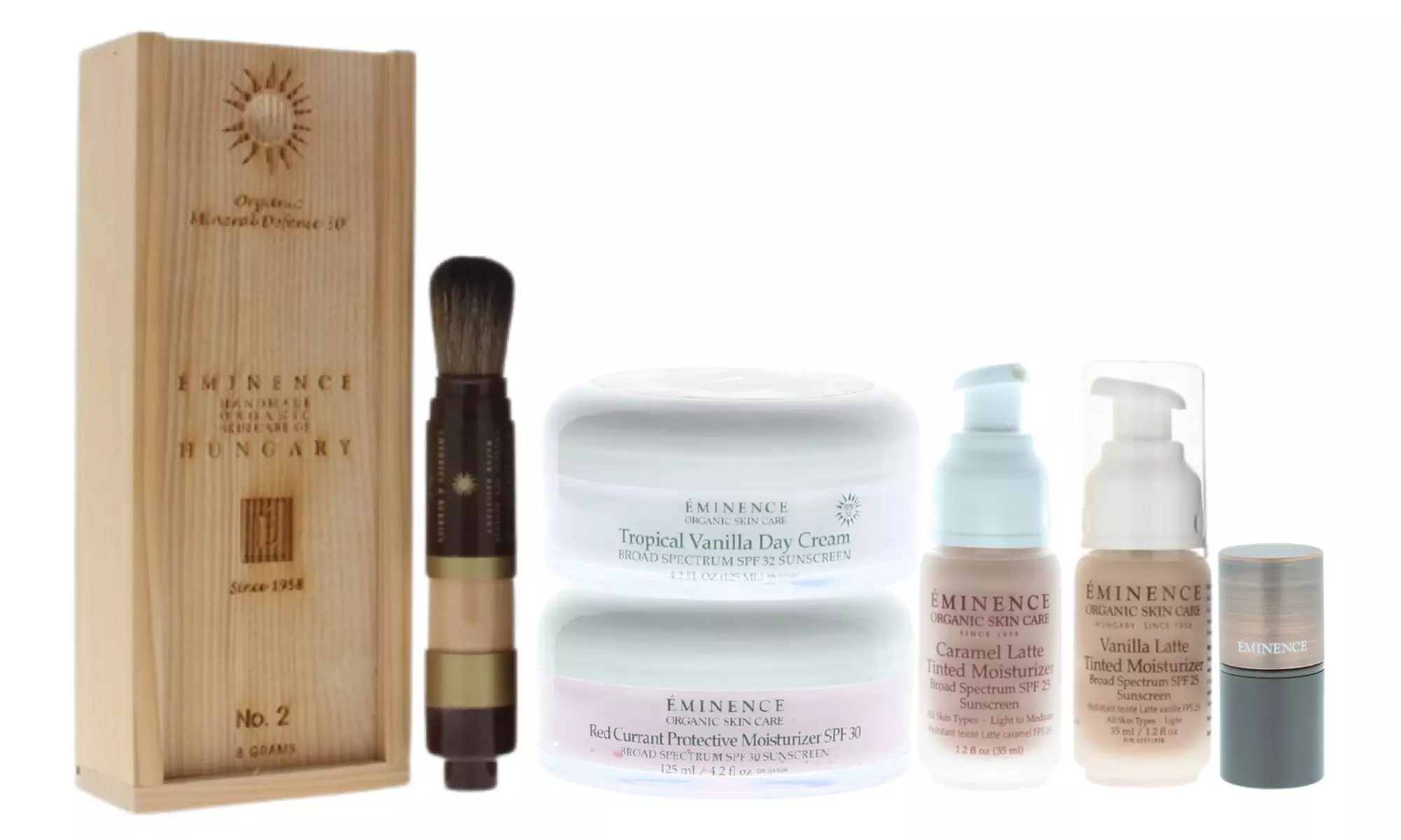 Eminence Sun Care and Sunscreens  - Vanilla Latte Tinted Moisturizer and more - Primary Image