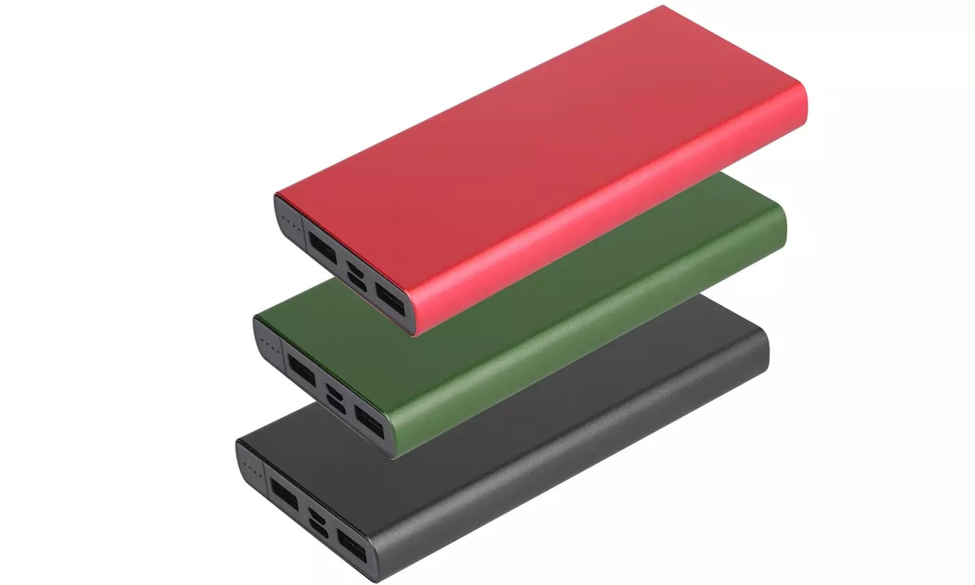iMounTEK 20,000mAh Power Bank Dual USB Charger with Type-C & Micro USB Input