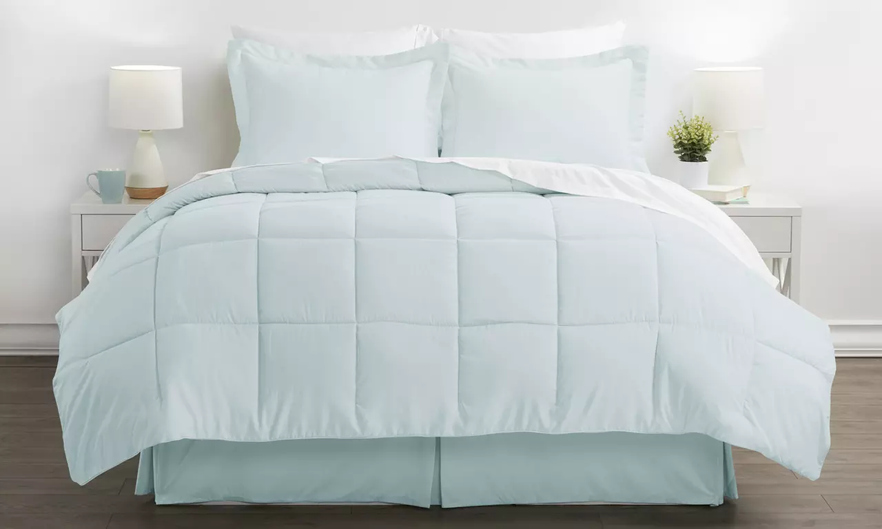 Merit Linens Premium Comforter set (8-Piece)