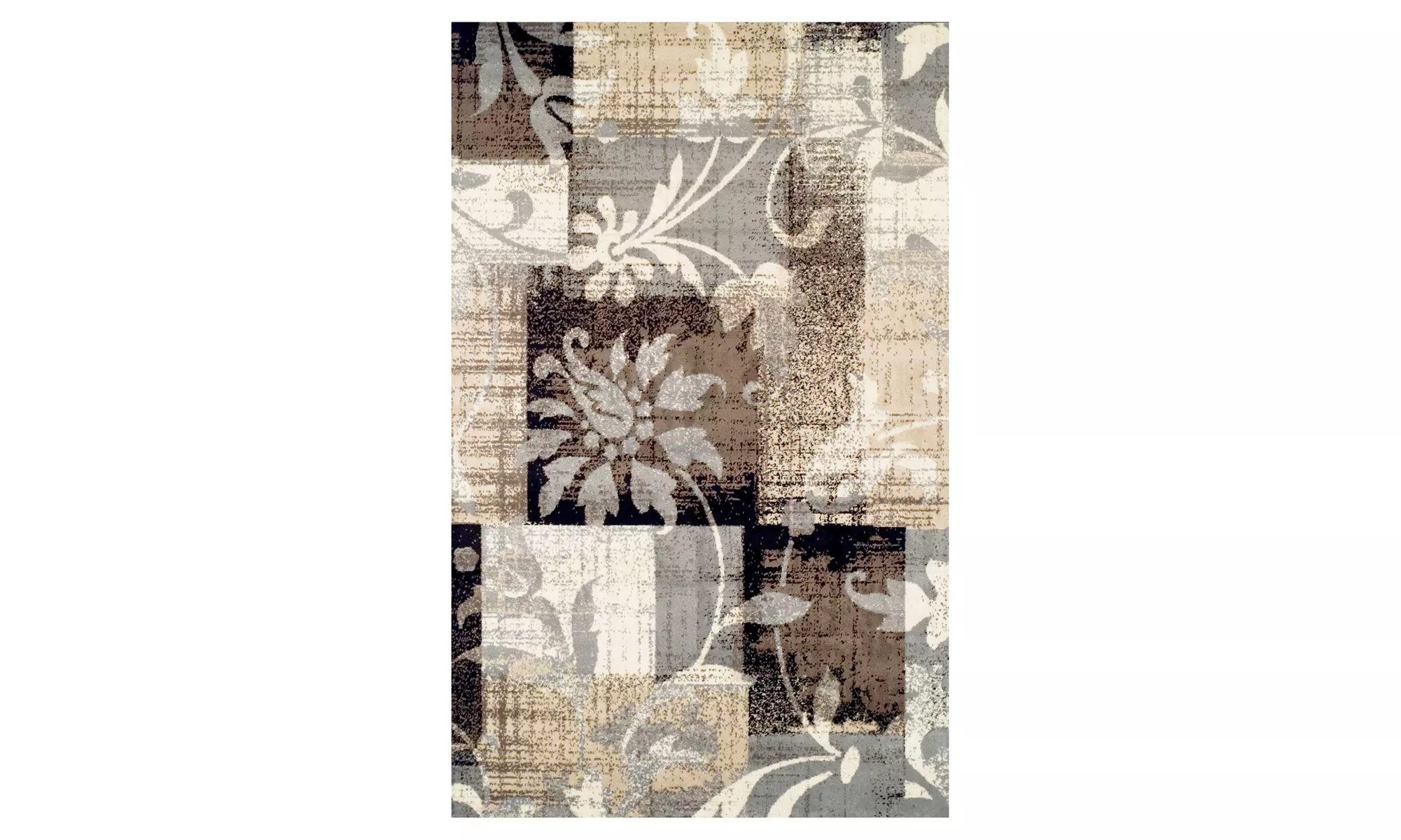 Pastiche Floral Hand Woven Stain Resistant Polypropylene Runner & Area Rug - Primary Image