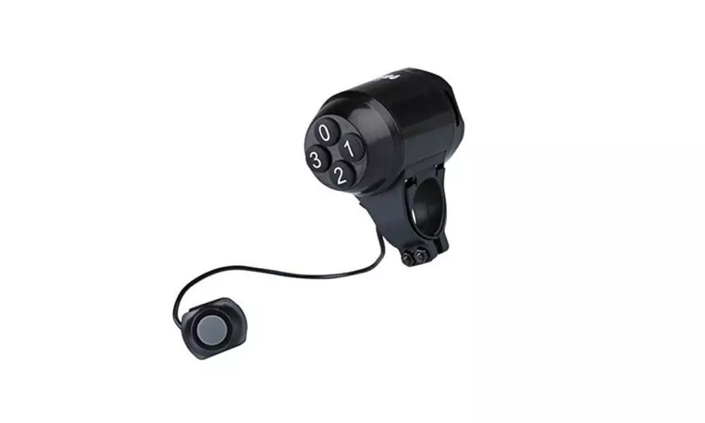 Security Loud Cycling Horn Bike Bicycle MTB Handlebar Ring Bell Horn Siren Alarm - Primary Image