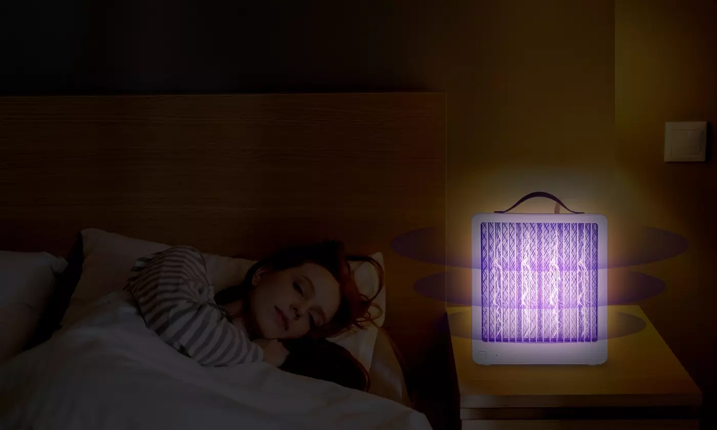iMounTEK LED Bug Zapper Indoor & Outdoor Mosquito Lamp Insect Killer with Handle