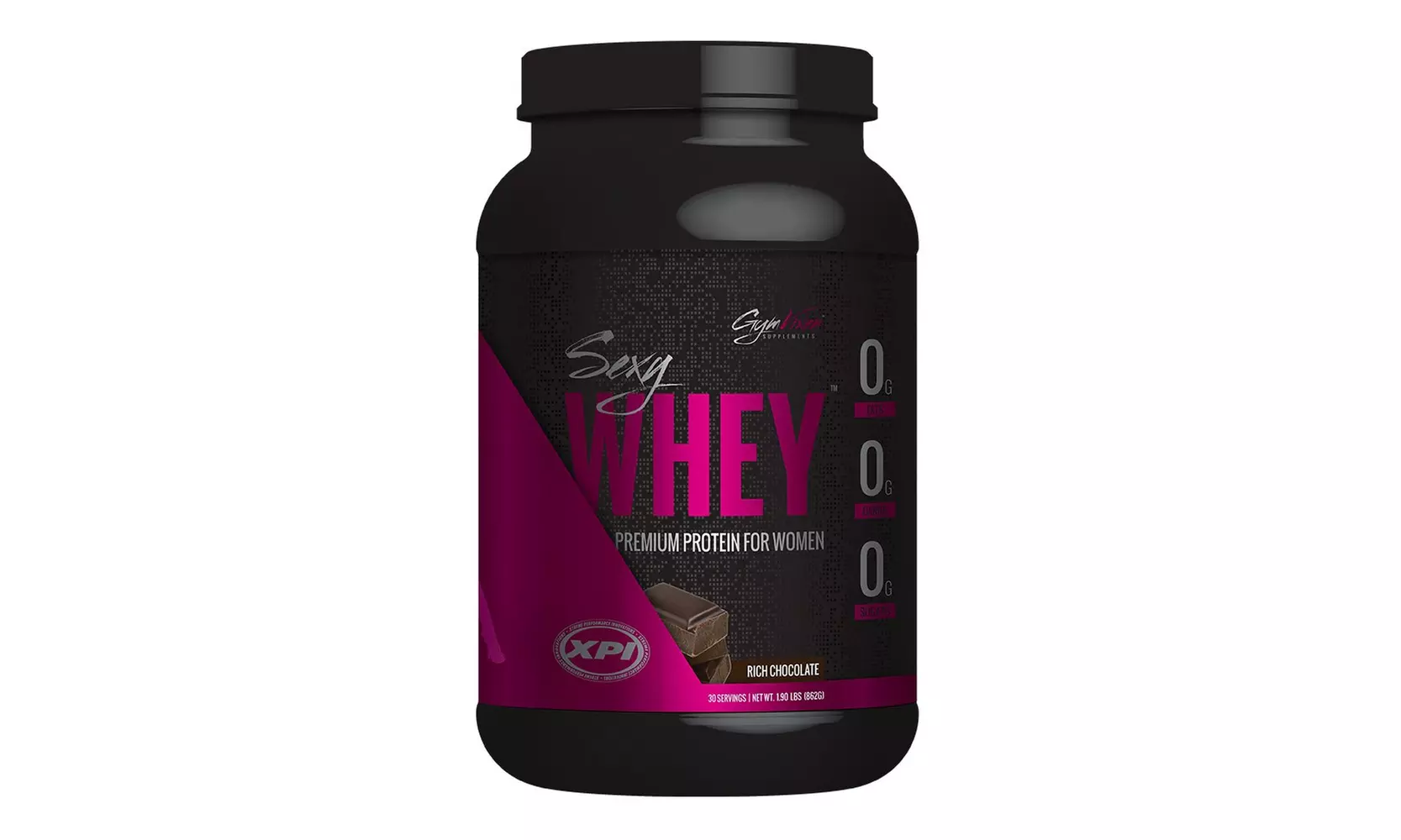 Gym Vixen Whey Protein Isolate (Rich Chocolate) 30 Servings - Primary Image