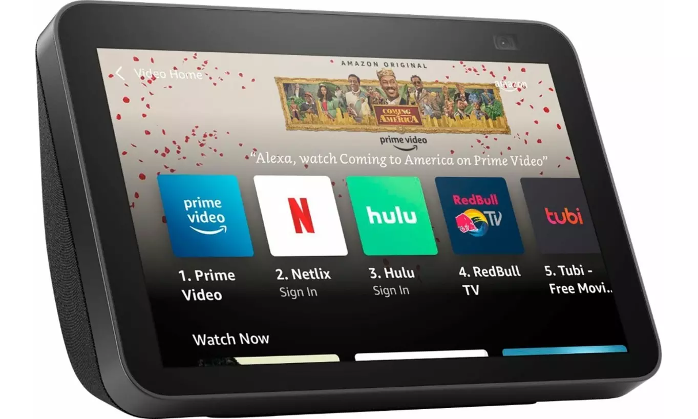 Amazon Echo Show 8 (2nd Generation) 8" Smart Display - Charcoal - Primary Image