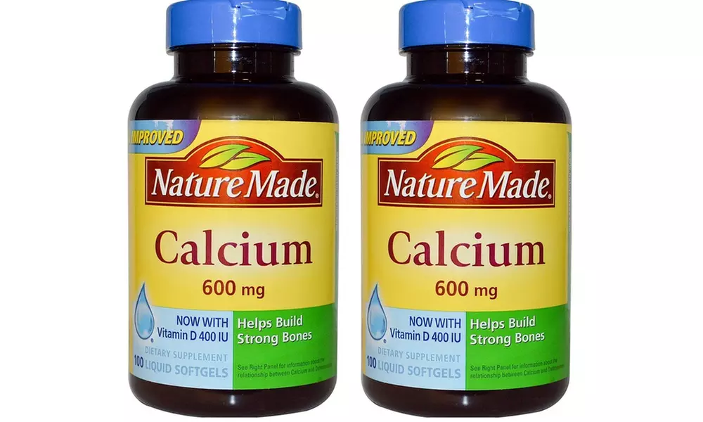 Nature Made Calcium Dietary Supplement (1- or 2-Pack) - Second Medium
