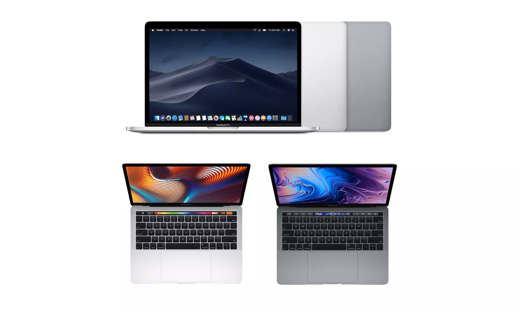 Apple MacBook Pro 13" 2018 i5 2.3 256 512 1TB 8R - A Grade Refurbished - Primary Image