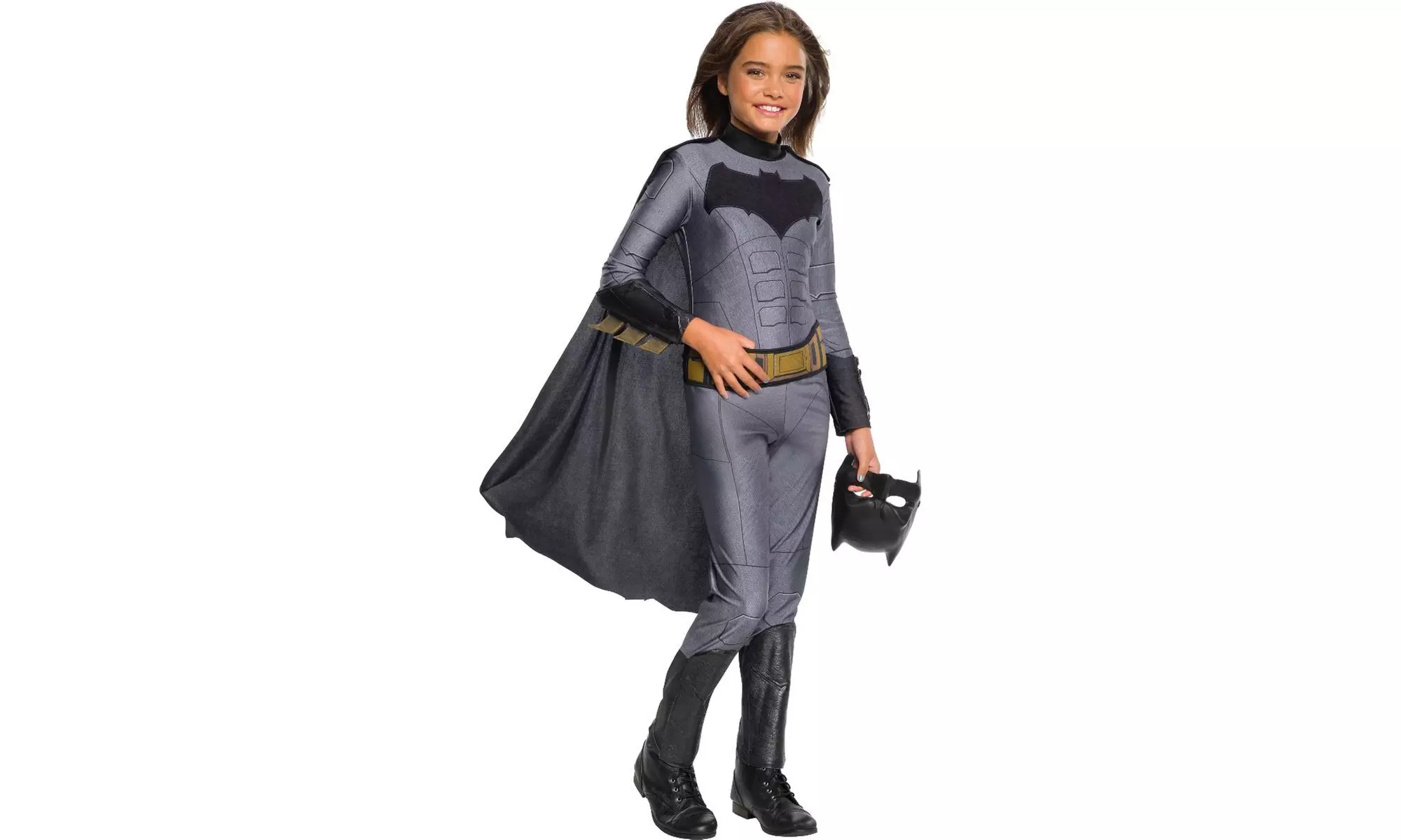 Rubies Justice League Movie Child's Batman Jumpsuit Girl's Costume, Large - Primary Image