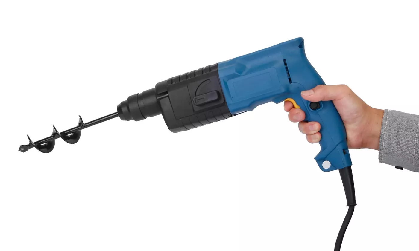 iMounTEK Auger Drill Bit for Planting Garden Auger Spiral Drill Bit Planter Tool