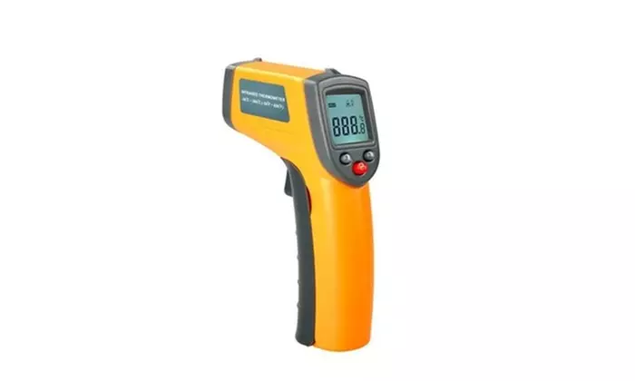 Perfect Digital Laser LCD Display Non-Contact IR Infrared Thermometer - Second Medium