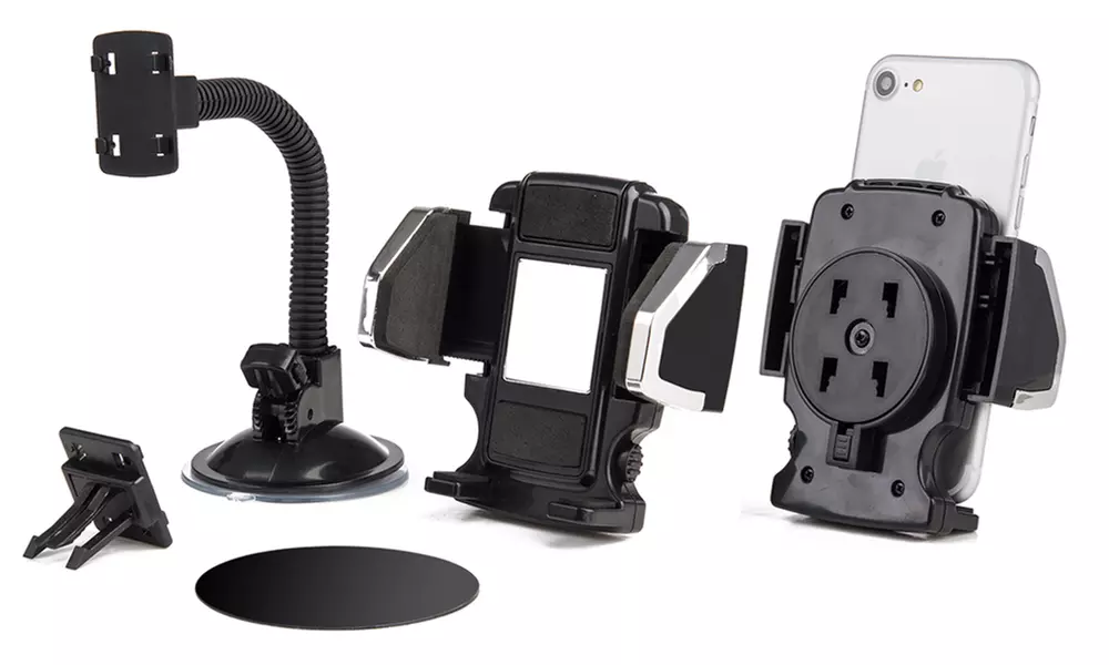 Universal Phone Holder Dashboard Windshield Suction Cup Mount - Second Medium