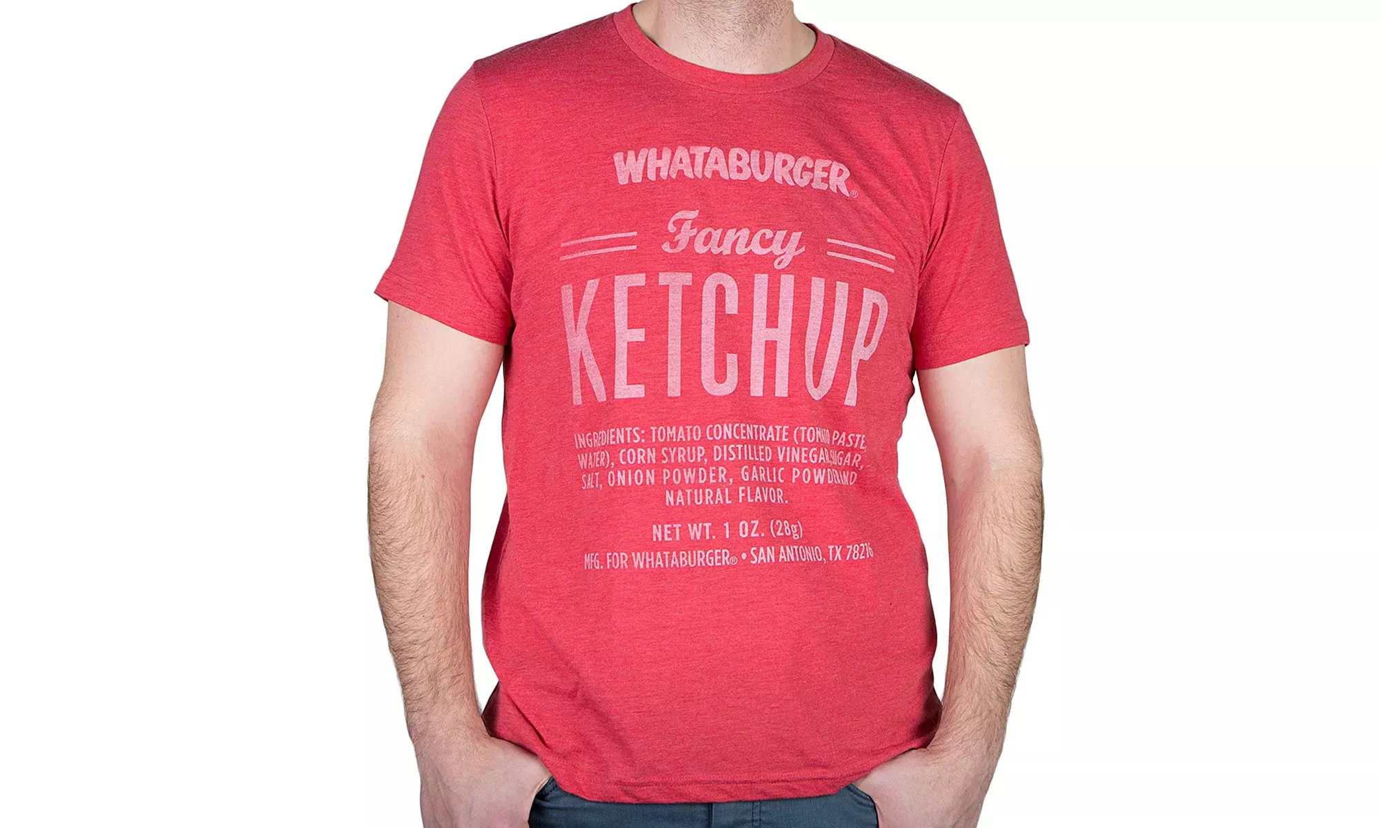 Whataburger Mens Fancy Ketchup T-shirt DIRECT FROM WHATABURGER - Primary Image