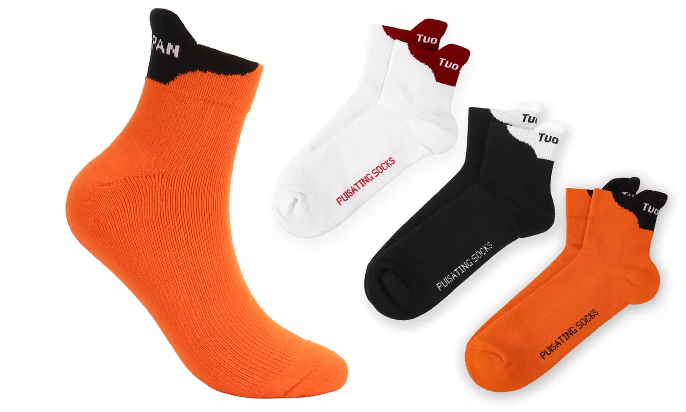 3Pairs Compression Plantar Fasciitis Socks Support for Athletic Running Cycling