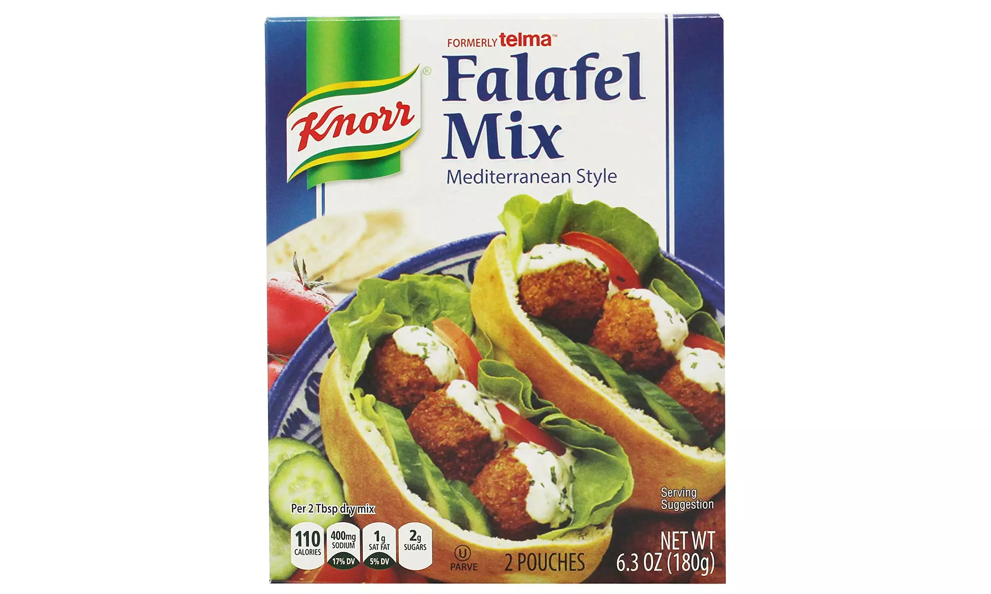 Knorr Falafel Mix Mediterranean Style 6.3oz (3 Pack) - Primary Image