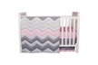 Trend-Lab Cotton Candy Chevron 3 Piece Crib Bedding Set - Second Medium