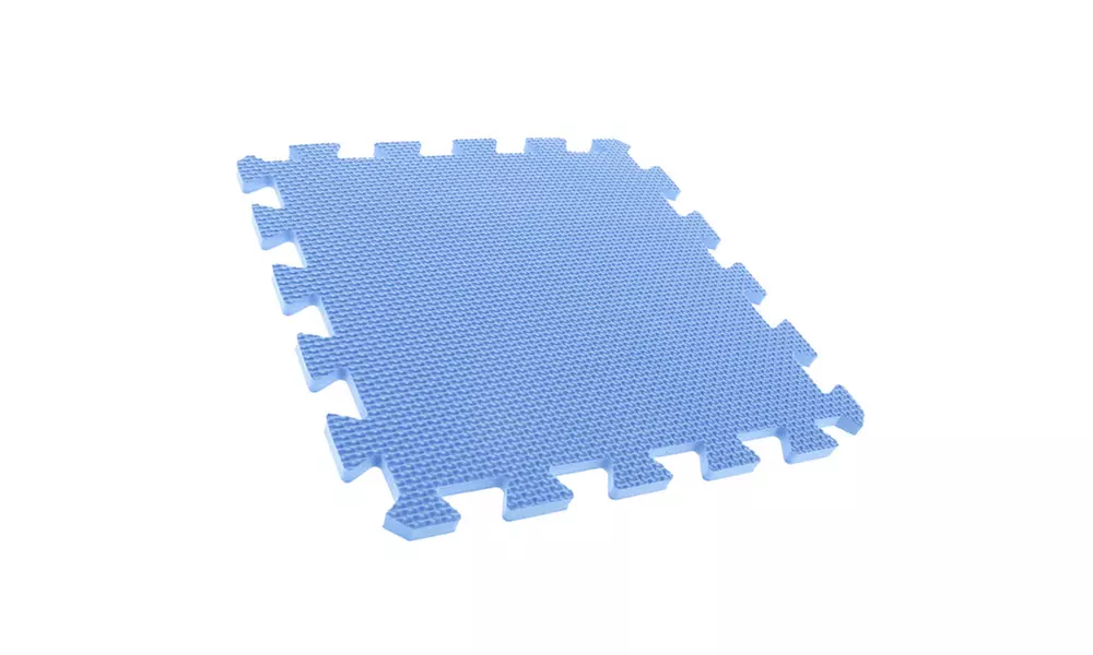 Stalwart Interlocking EVA Foam Padding Floor Tiles Set (8-Pack) - Second Medium