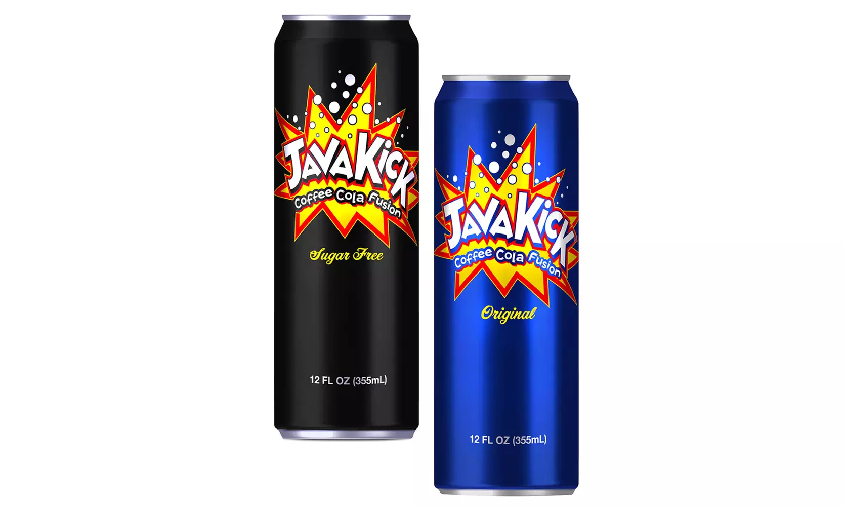 Java Kick Coffee Cola Fusion, Refreshing  Energy Beverage and Boost Drink - Primary Image
