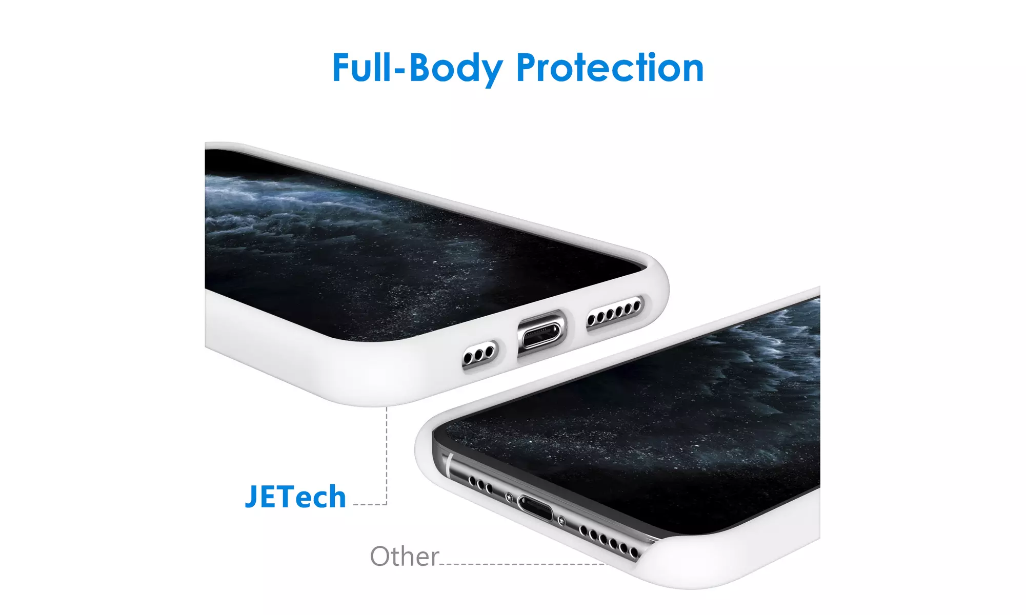 Silicone Case for iPhone 11 Pro, Silky-Soft Touch Case with Microfiber Lining