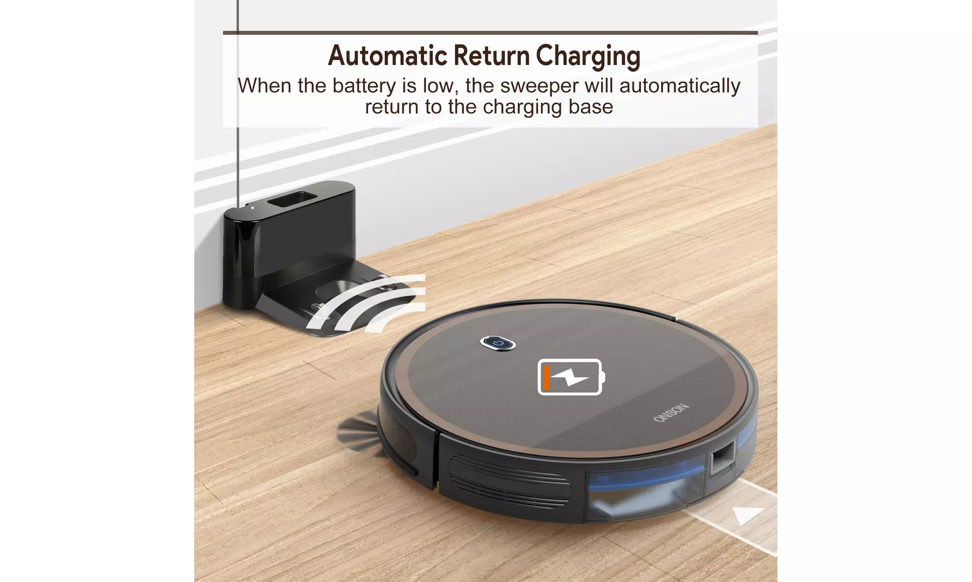 Goovi F007C Robot Vacuum Cleaner - Second Medium