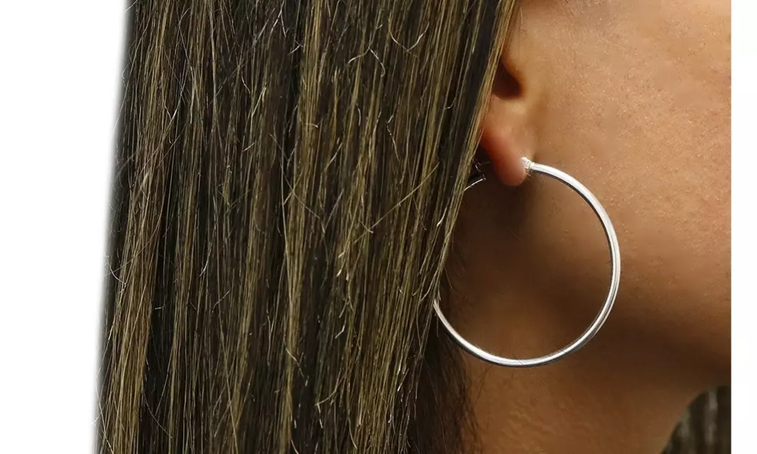 2MM French Lock Hoop 925 Sterling Silver Earrings - 10MM-65MM 