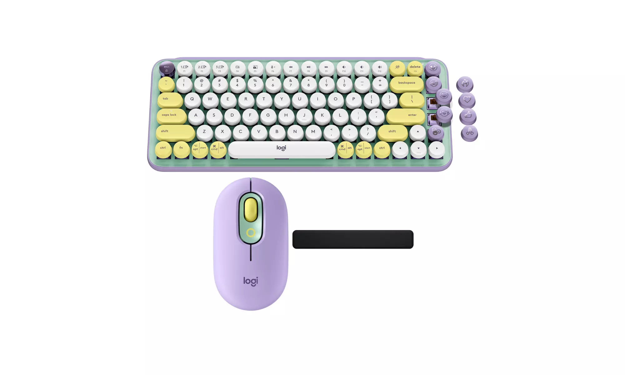 Logitech POP Keys Wireless Mechanical Keyboard and POP Mouse Bundle - Primary Image