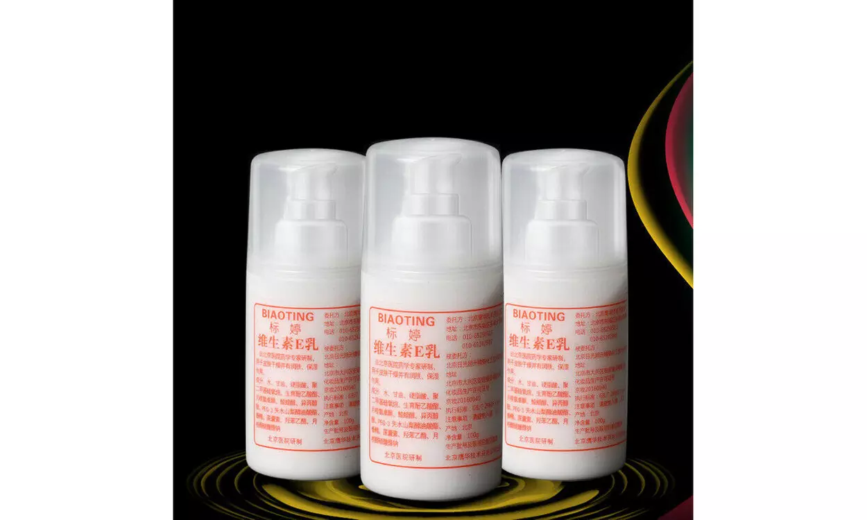 Beijing Hospital Biaoting Vitamin E Cream 100ml 100g Moisturizing Lijiaqi