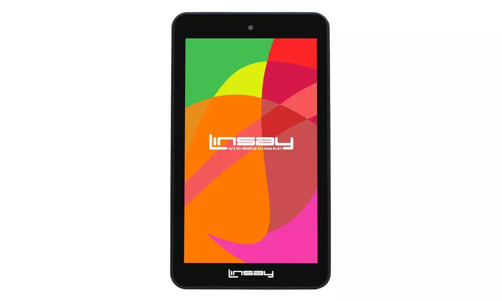 LINSAY 7" HD Quad Core 2GB RAM 32GB Android 12 Tablet Dual Camera  - Primary Image
