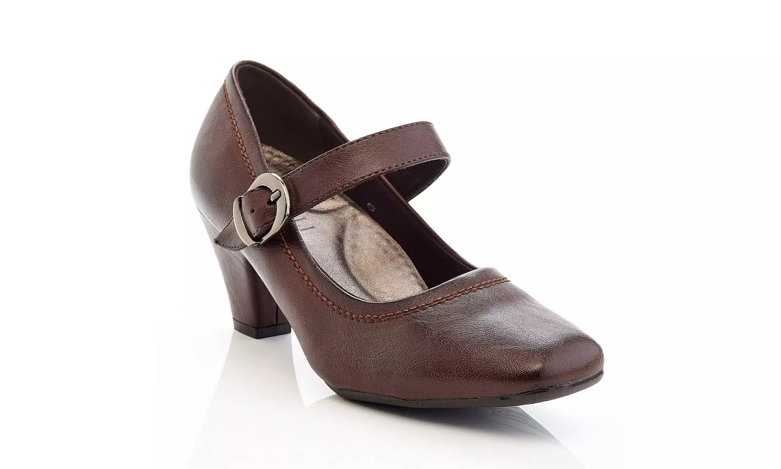 Rasolli Women's Medium Width Classic Mary Jane Shoes
