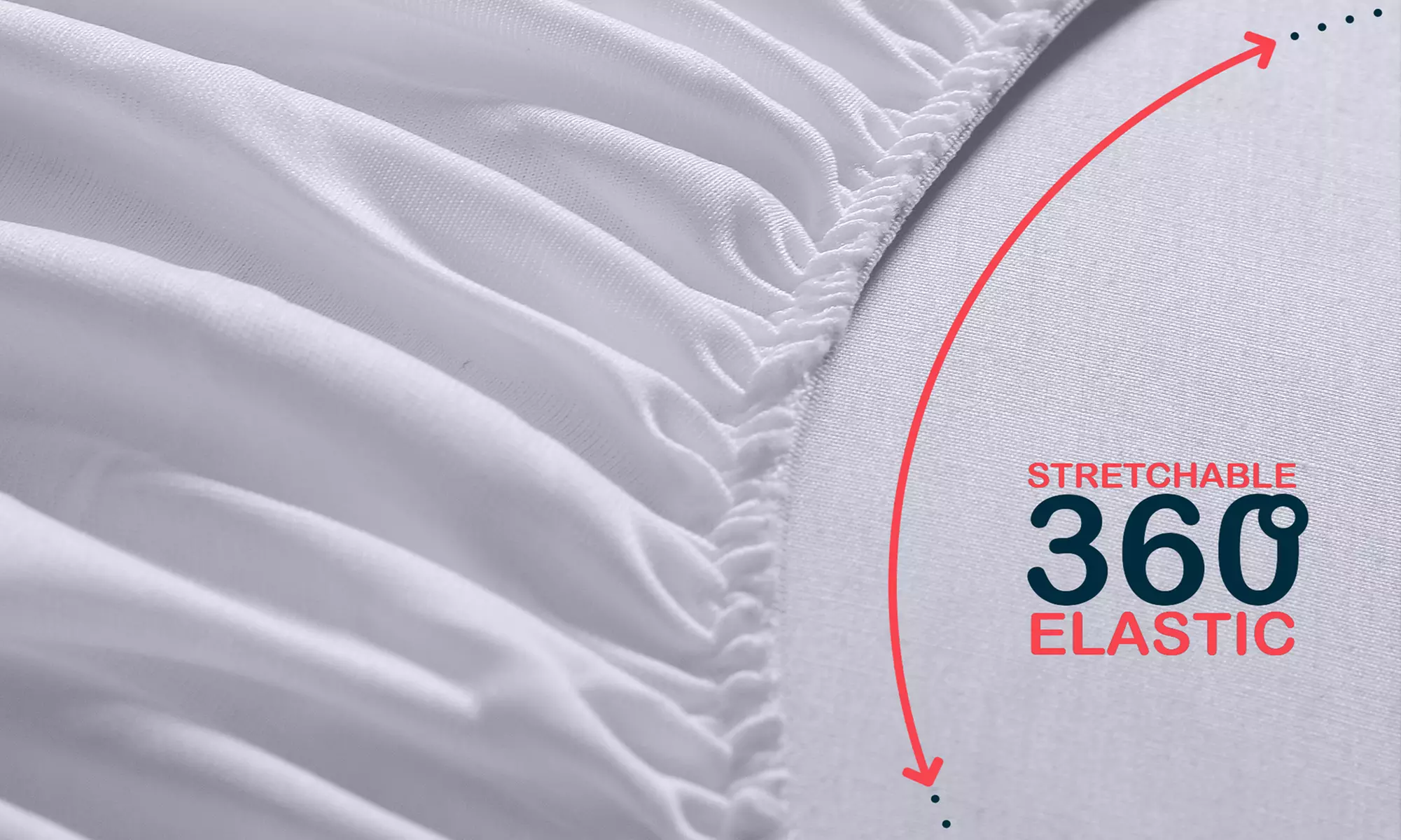 Lux Decor 16-Inch Deep Pocket Easy Fit Premium Soft Microfiber Fitted Sheet