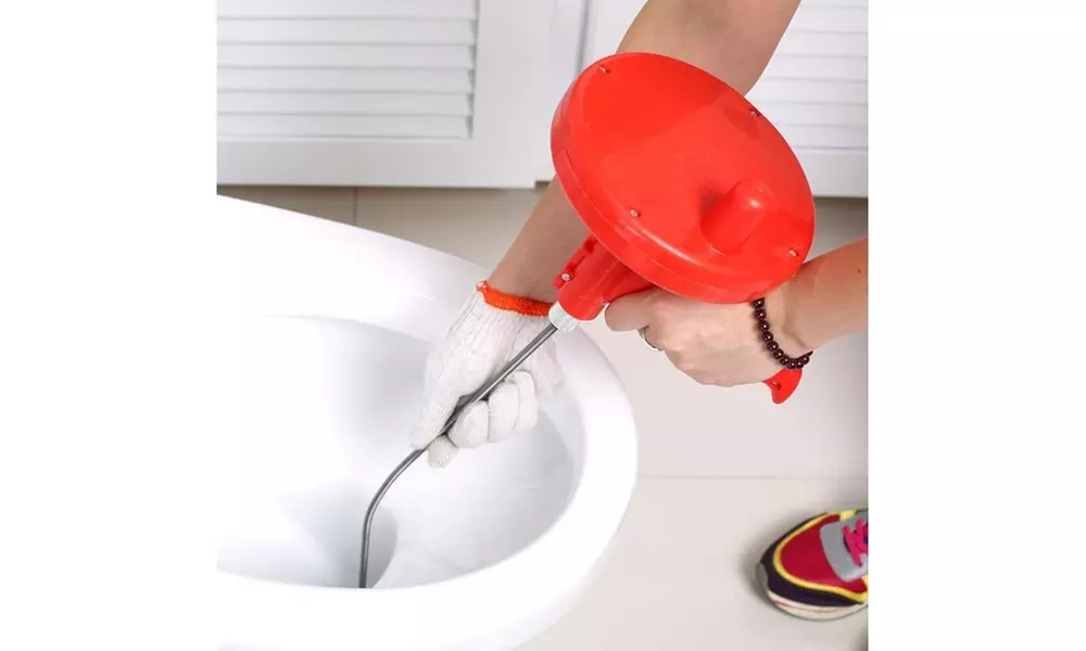 16 Feet Spin Thru Drum Drain Auger - Second Medium