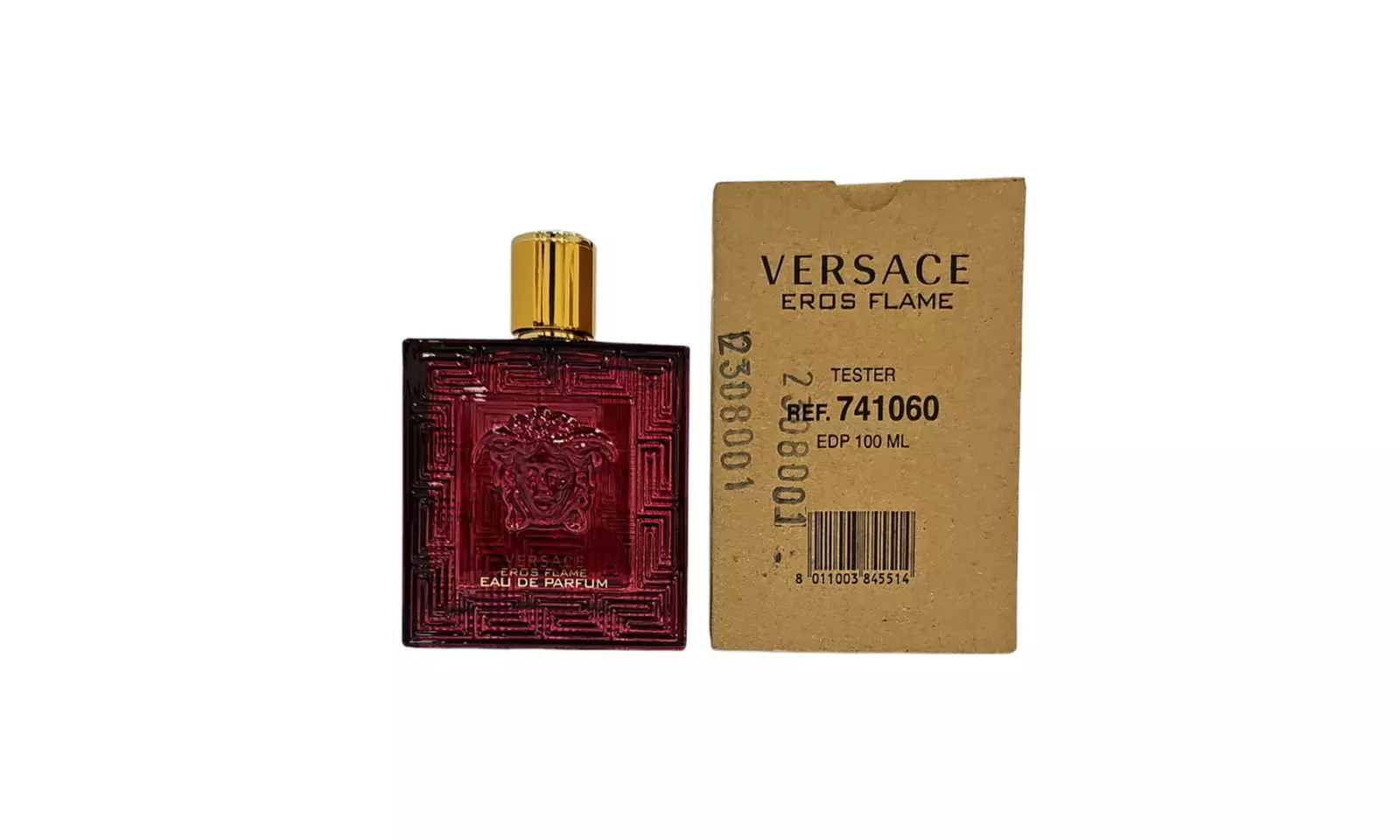 100 Ml Versace Eros Eau De Parfum Tester Versace Eros Flame