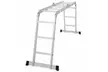 330LB  12.5FT Multi Purpose Step Platform Scaffold Folding Ladder New - Second Medium