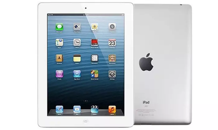 Apple iPad 4 WiFi Only Tablet With Accessories Bundle Refurbished (A Grade) - Primary Image