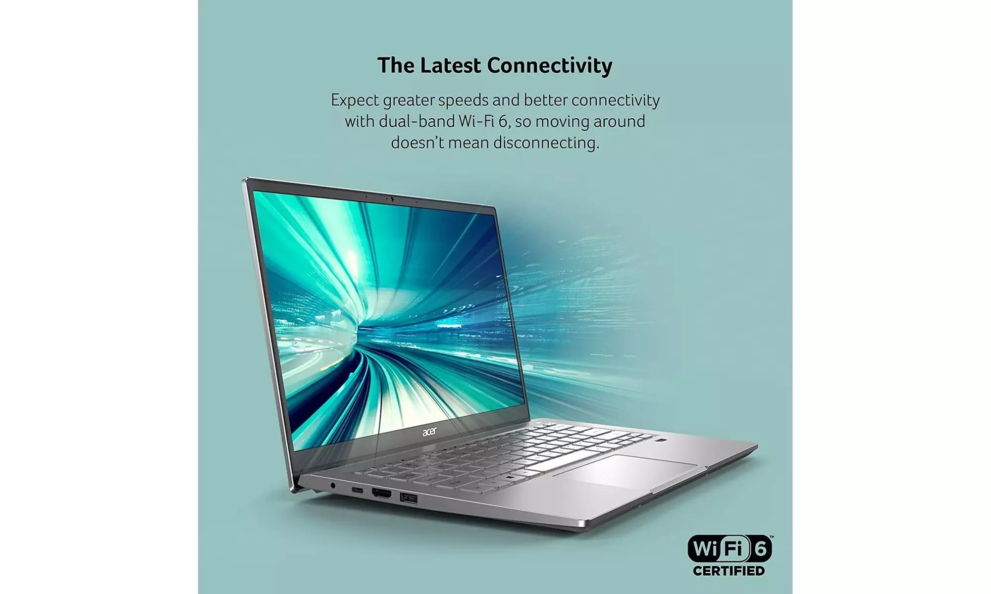 Acer Swift 3 14 inch Full HD, AMD Ryzen 7 5700U, 8GB LPDDR4X, 512GB NVMe SSD - Second Medium