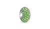Bling Jewelry Simulated Peridot Crystal 925 Sterling Silver Bead