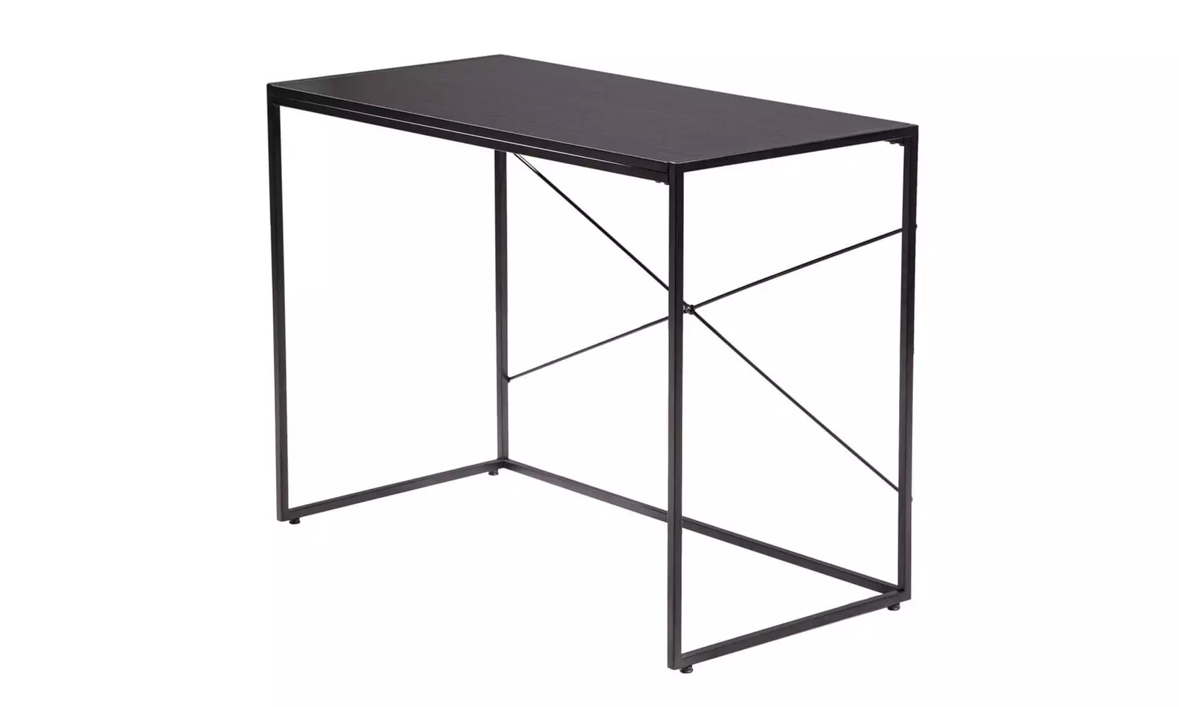 Concise Computer Desk PC Workstation with Metal Leg Writing Study Table - Primary Image