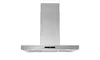 AKDY 36" Convertible Island Mount Range Hood with LED Lights in Stainless Steel