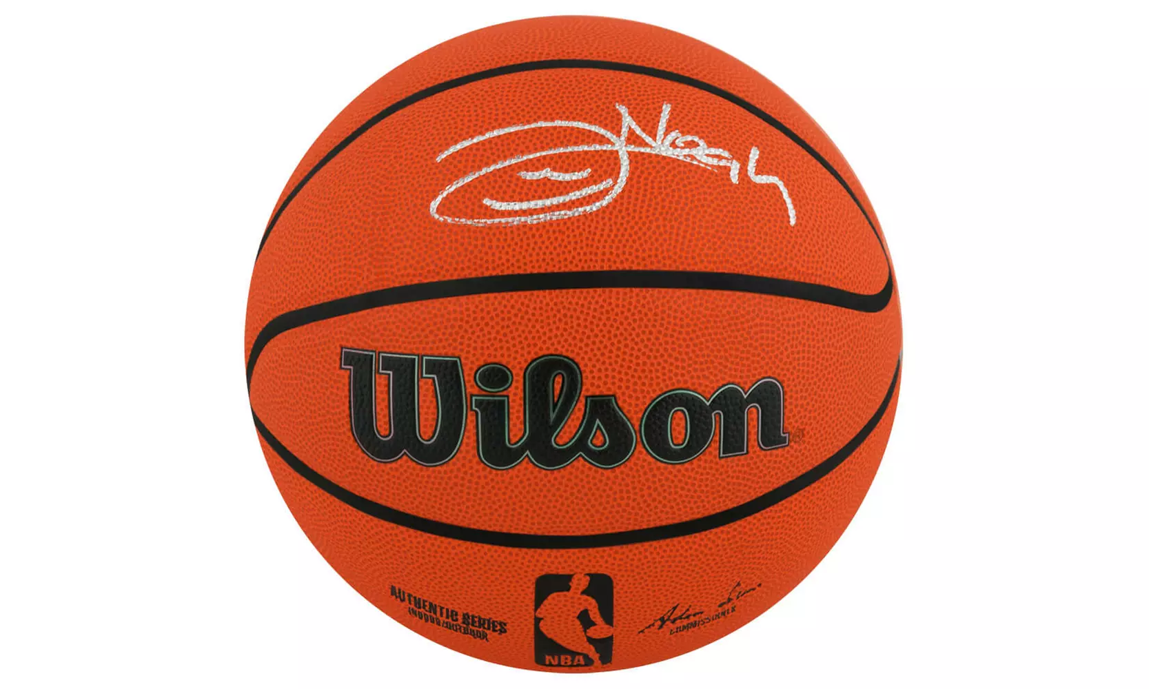 Joakim Noah Signed Wilson Indoor/Outdoor NBA Basketball - (Schwartz COA)