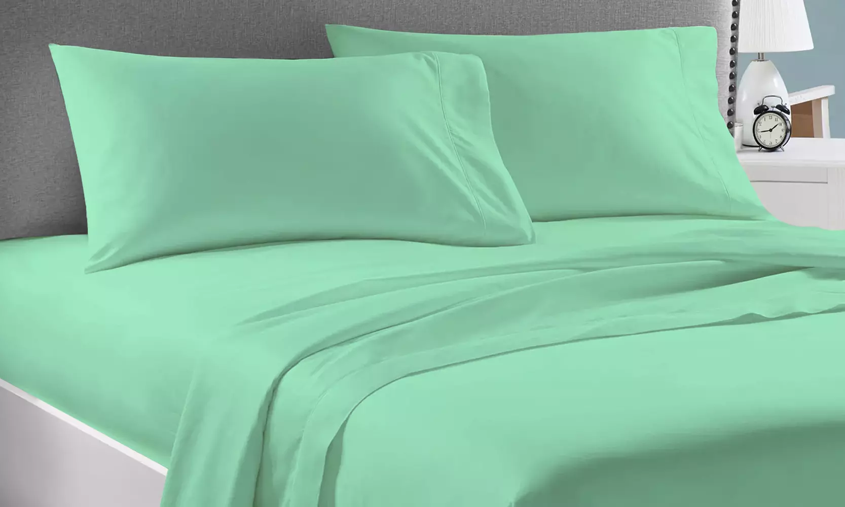 Luxury Home Deep-Pockets Bamboo Bedsheets (4-Piece)