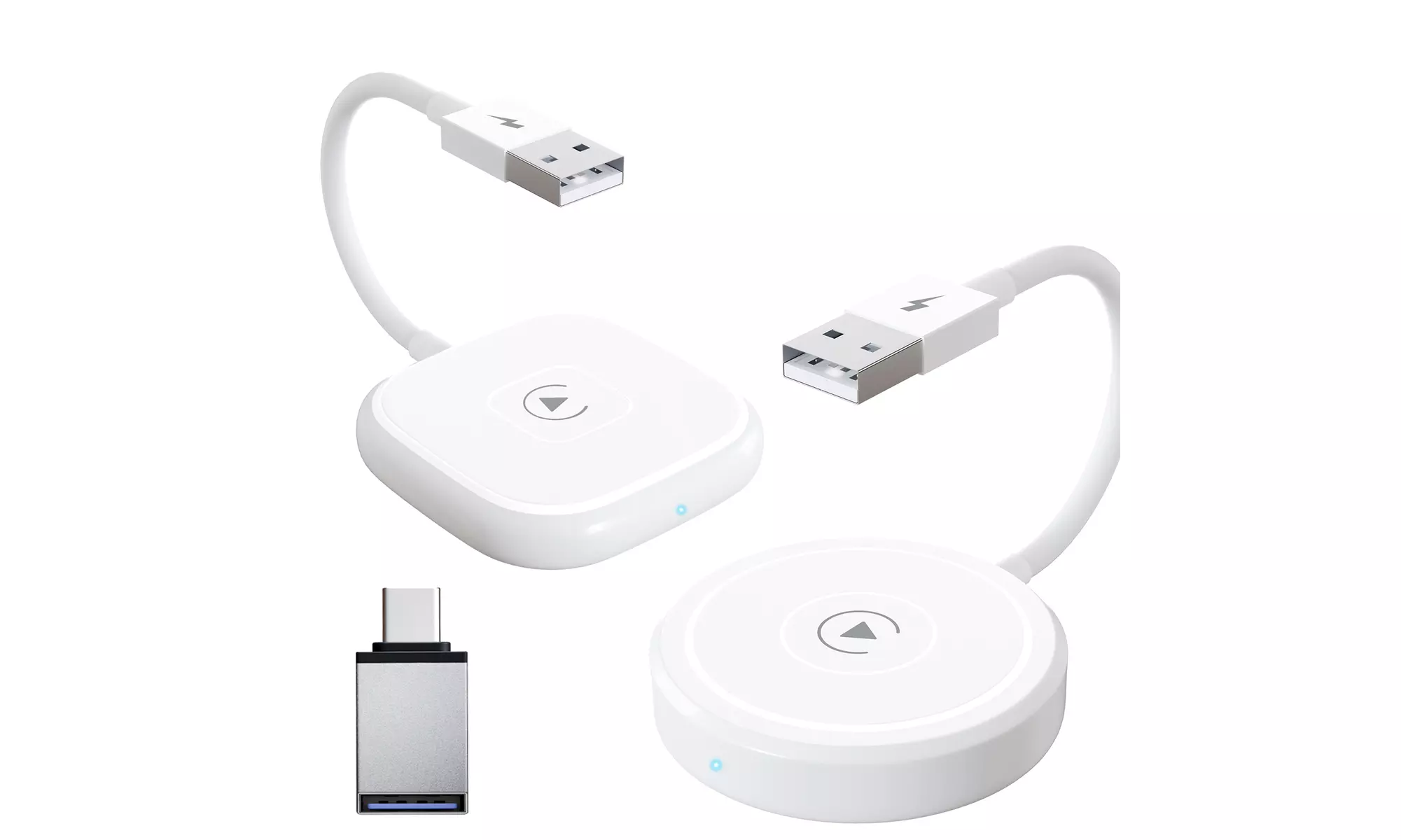 Car Auto Navigation Player USB Wireless Compatible CarPlay Adapter For Apple iOS - Primary Image