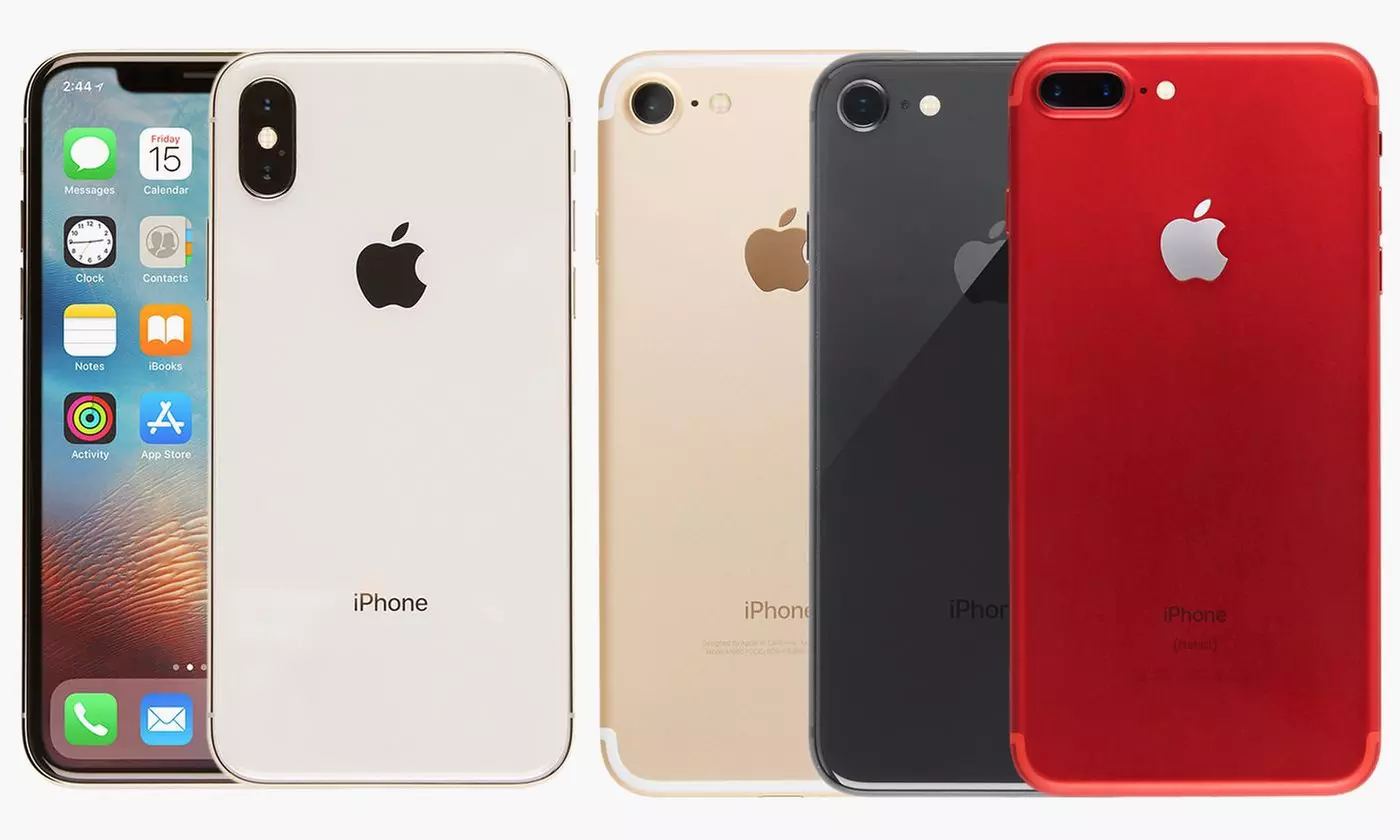 Apple iPhone 7 / 7 Plus 8 / 8 Plus X GSM Unlocked Scratch & Dent 1 Year Warranty - Primary Image