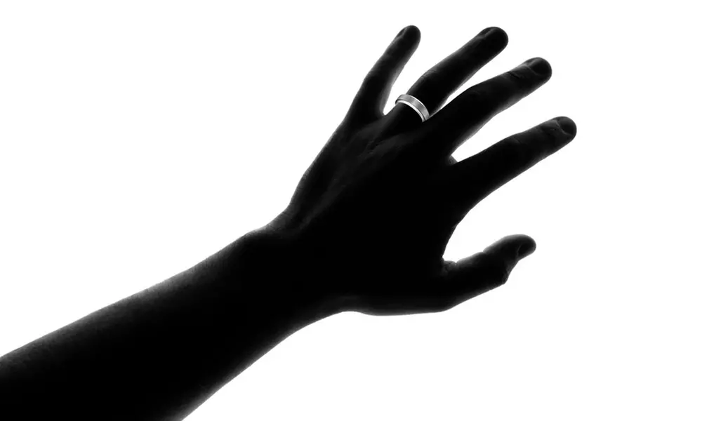  Men Tungsten Carbide Engagement Ring Comfort Fit Beveled Edges - Second Medium